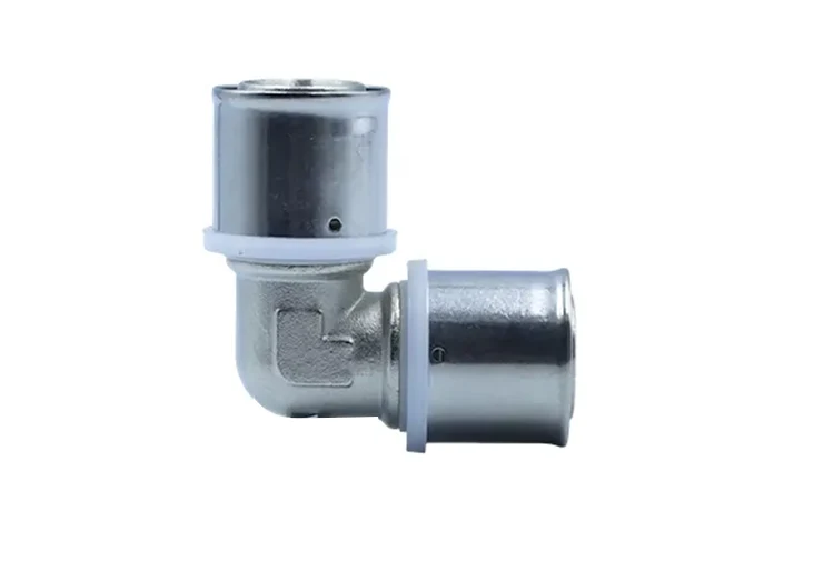 Compression Brass Elbow Fittings with Male and Female Threads